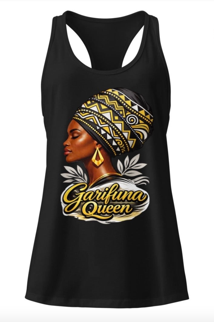 Garifuna Queen Racerback Tank Top