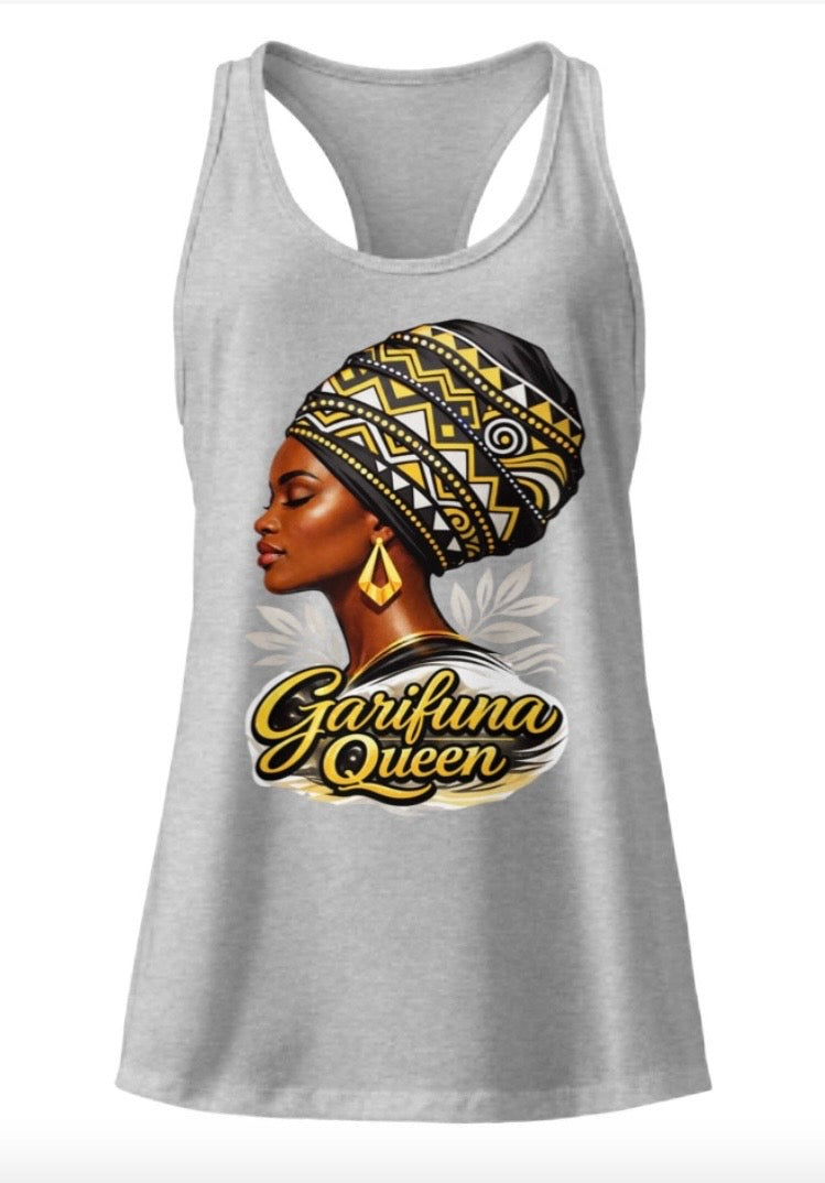 Garifuna Queen Racerback Tank Top